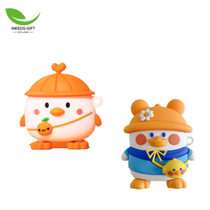 Étui AirPods en silicone antichoc personnalisé en gros, motif dessin animé 3D mignon, pour protection des écouteurs - Product Image 2