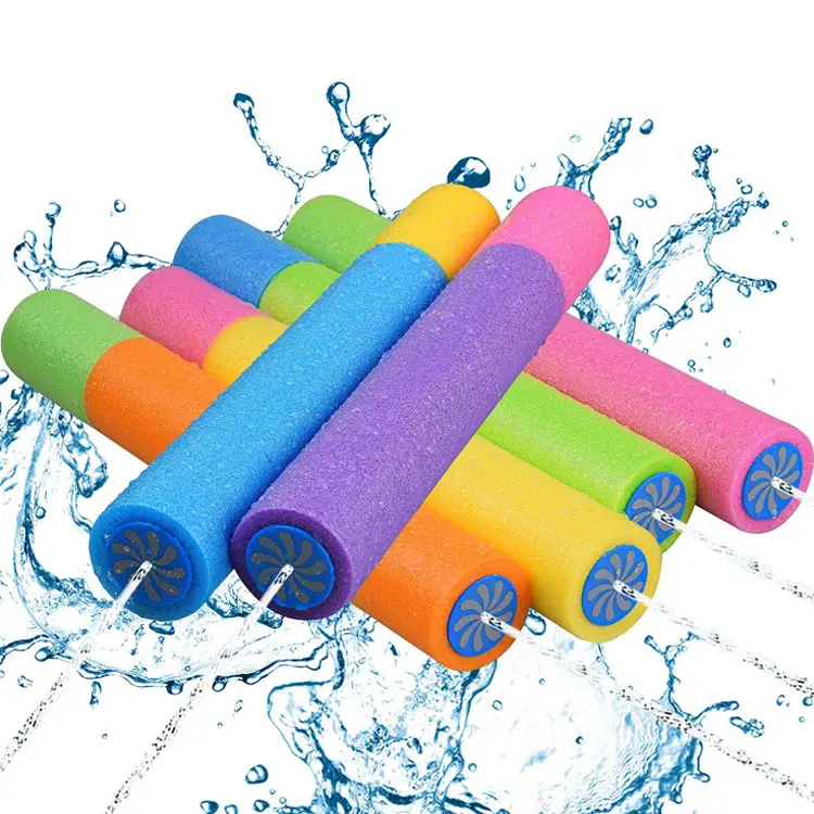 Novas chegadas Pull-out Water Cannon Water Shooters Para Crianças Squirt Guns EVA Water Gun Para Natação