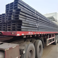 Profilé en C en acier au carbone ASTM A36 de qualité supérieure, 50-400 mm, support structurel pour bâtiments