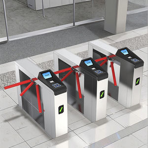 Torniquete Trípode Vertical de Altura Media, Barrera de Acceso Semiautomática, Mecanismo de Torniquete Trípode de Alta Calidad - Product Image 1