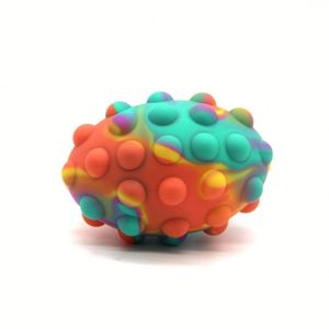 Venta caliente Forma de oliva Tamaño pequeño y herramienta de descompresión de peso ligero Bola antipresión 3D - Product Image 3