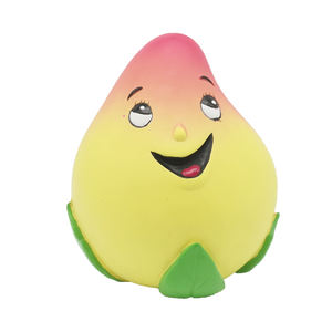Oynamanın eğlencesini geliştirmek için Squeaker ile tropikal meyve ananas yumuşak kauçuk köpek oyuncak gibi çevre dostu gerçek hayat - Product Image 2