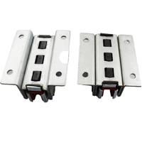 Patins de guidage de contrepoids d'ascenseur SLG20 en acier inoxydable, design moderne, pour usage hôtelier, pour rails principaux et auxiliaires, chariot coulissant