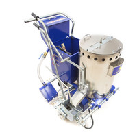 Yanfeng nouvelle Machine de marquage routier thermoplastique peinture de Surface de route urbaine ligne sans air Striper moteur pompe deux pistolets