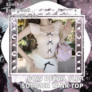 Top Halter Elegante de Verano para Mujer, Estilo Casual y Chic, con Detalle de Lazo, Manga Corta, Tejido de Poliéster/Algodón, 180g - Product Image 3