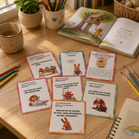 Impression de cartes flash personnalisées OEM ODM, cartes flash éducatives pour enfants avec boîte, logo personnalisé
