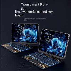 Coques transparentes rotatives pour tablette, <span class=keywords><strong>coque</strong></span> de protection pour <span class=keywords><strong>iPad</strong></span> Pro 11 pouces, moule privé OEM, <span class=keywords><strong>coque</strong></span> monobloc - Product Image 3