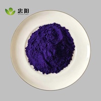 Vente en gros usine ZHONGYANG Bleu Acide 45 en poudre, approvisionnement en vrac, colorant de qualité industrielle pour revêtements et teintures pour bois