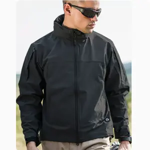 Outdoor Waterproof 3 in 1 Jacket Coat Wholesales Price Black Tactical Men's Softshell Jackets