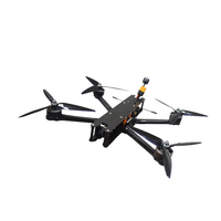 Kit de drone FPV professionnel de 7 pouces, cadre en fibre de carbone, lunettes FPV, quadricoptère de course RC longue portée, ELRS 915 5.8G F405 FC 1300KV