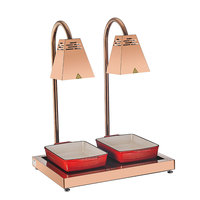 Station de chauffage alimentaire en acier inoxydable, station de chauffage et de maintien au chaud des aliments, station de chauffage des aliments de buffet, chauffage infrarouge