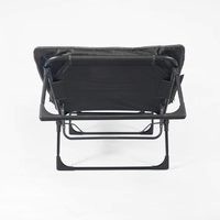 Lit pliant quatre saisons, lit de camping isolé, lit de repos inclinable réglable, lit de couchage rembourré doux pour patio et jardin