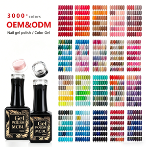 Nuevo <span class=keywords><strong>Set</strong></span> de Esmalte de Uñas en Gel UV Vegano con Logotipo Coreano Personalizado, Estilo Francés Rojo, en Caja Completa Premium, Llegada en 2025 - Product Image 1