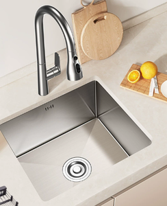 Stainless Steel RV <b>Sink</b> Square Shape <b>Small</b> Size - Product Image 2