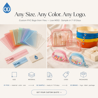 Étui à crayons cylindrique multifonctionnel en nylon transparent avec fermeture éclair portable