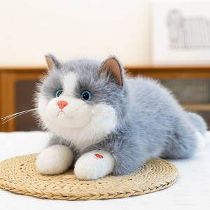 Muñeco de Gato de Peluche de Simulación con Relleno de Algodón PP Súper Suave, Puede Ladrar, Lindo Gatito de Peluche de 31-50cm, Regalo para Niñas, ODM - Product Image 3