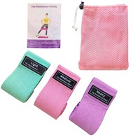 Bandes de Résistance en Polyester et Latex Personnalisées pour Yoga & Pilates – Bandes de Boucle pour Hanches et Fessiers, Idéales pour Squats