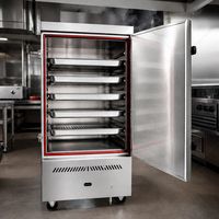 Rijststoomkoker met 8 bakken, rechtstreeks van de fabriek, voor hotels, catering, restaurants en commercieel gebruik.