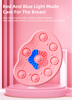 Tragbare Körperpflege Vibrierendes Brust massage gerät Heimgebrauch Elektrisches Brust saugen Nippel massage Brust straffung und Vergrößerung