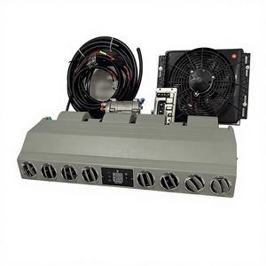 Climatiseur de stationnement 12V 24V DC puissant et à refroidissement rapide pour camion, caravane et voiture, kit AC à faible bruit, adaptable universellement - Product Image 1