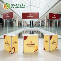 Comptoir promotionnel portable sur mesure 40*80cm, stand d'exposition, table de vente en supermarché, table de promotion