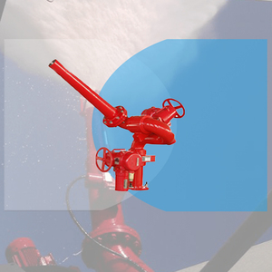 Vente directe usine – Canon de lutte contre l'incendie marin réglable, double usage mousse/eau - Product Image 6
