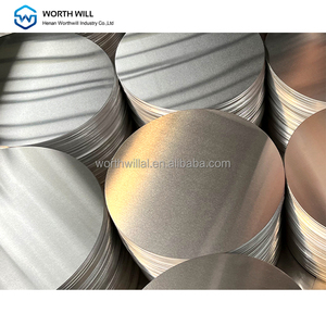 Disques en aluminium 1050 1060 3003 pour ustensiles de cuisson, cuisson profonde, poêles antiadhésives, autocuiseurs, articles de cuisine, export OEM, bord lisse - Product Image 1