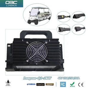 شاحن 15s 16s 48 فولت لبطاريات ليثيوم فوسفات الحديد وأيون الليثيوم لعربات الجولف - Product Image 3