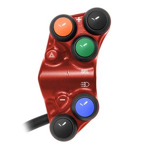 Interruttore Manubrio Sinistro per Ducati Panigale V4 (Rosso) - Product Image 4