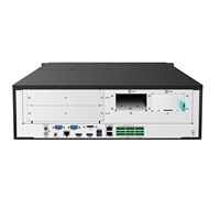Enregistreur Vidéo Réseau 128 Canaux 3U 16 Ports SATA HDD H.265+ Prise en Charge 32MP Détection de Mouvement Intelligente Alarmes IA Surveillance CCTV NVR