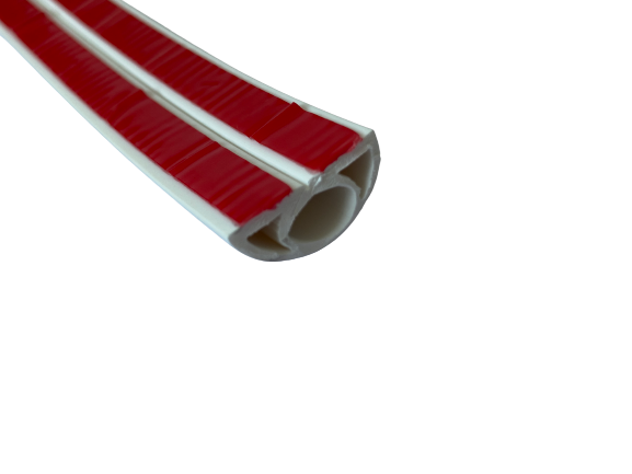 Flexible PVC Floor Cable Protector Strip, Self-Adhesive Wire Cover for Home & Office Cable Management
