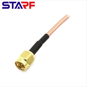 Extensión de Cable Coaxial, 6 pulgadas, 10, 15, 20cm, SMA hembra a SMA macho, RG178, RG316, RF