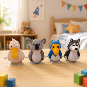 Adorables Animales Mecánicos Impresos en 3D: Juguetes Mecánicos con Encanto Retro, Perfectos para Niños y Coleccionistas, Divertido Regalo DIY - Product Image 1