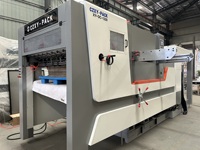 Nouveau coupeur de matrice de lit plat automatique et machine de notation se plissante pour la fabrication de boîtes en carton