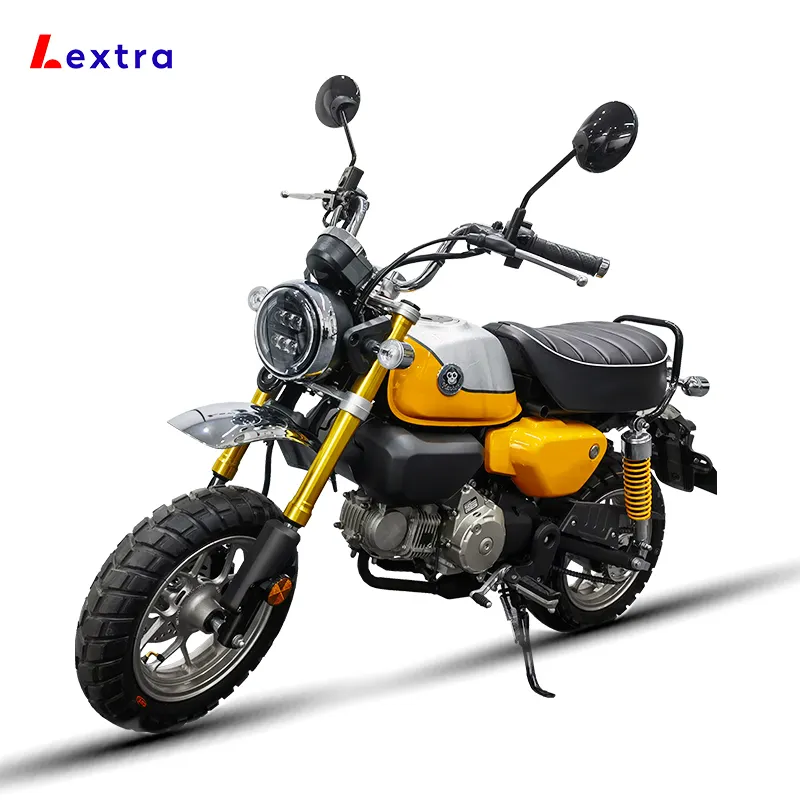 Lextra New Arrival Alta Funcional 4 Stroke 150cc Ar Refrigerado Clássico Motocicleta Vintage com Sistema ABS