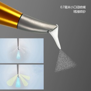 Polisseur dentaire à air comprimé Jet Pro avec embout amovible pour le nettoyage et le détartrage sous-gingival, certifié CE - Product Image 3