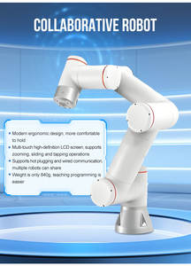 CNC GRUP Taşınabilir Otonom Mobil Kaynak Arabası 6 Eksenli İşbirlikçi Robot PLC Motor Şanzıman Yatağı Paslanmaz Çelik 4kW - Product Image 5