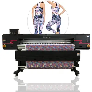 Factory Good Price Dye Sublimation Printer Six Pcs i3200 Head 4 Color Sublimation Ink Euro/Usa Plug For Good Effect