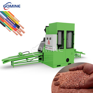 Broyeur et déchiqueteur de câbles de rebut 200 kg/h, taux de séparation de 99 %, ligne de recyclage de câbles/fils, granulateur de fils de <span class=keywords><strong>cuivre</strong></span> - Product Image 4
