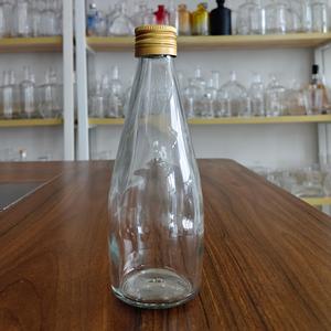 Botella de vidrio transparente de 290 ml al por mayor para <span class=keywords><strong>agua</strong></span> <span class=keywords><strong>mineral</strong></span>, zumo, leche, bebidas y refrescos con tapa de rosca - Product Image 6