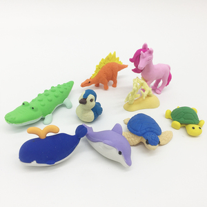 Gran oferta <span class=keywords><strong>2D</strong></span> / 3D lindo lápiz borrador con lápiz de goma para niños - Product Image 2