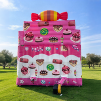 Toboggan gonflable coloré, château gonflable, jeu gonflable commercial pour enfants, idéal pour la location, les fêtes, les festivals et les célébrations