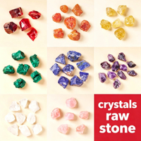 Lot de Cristaux de Guérison Assortis en Gros, Pierres Précieuses Naturelles Polies, Ensemble Mixte de Quartz, Améthyste, Citrine, Reiki, Chakra, Blocs Cubiques Écologiques