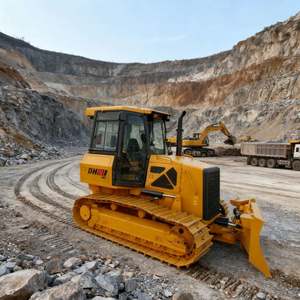 Shantui DH10-G Bulldozer Hidrostático de 10 Toneladas, 100HP, Niveladora de Precisión, Cuchilla PAT de 6 Vías, Control Inteligente, Máquina Lista para Exportación - Product Image 6