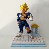 Figura de Acción de Goku Super Saiyan de DBZ, Fabricada en PU/PVC, Personalizada al por Mayor, Modelo de Colección de Anime/Manga para Niños
