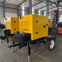 Générateur de pompe à eau diesel portable Weichai pour l'irrigation agricole, l'alimentation en eau d'urgence et les chantiers de construction