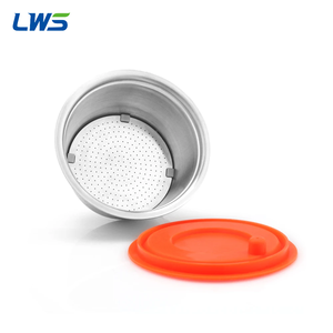 ICafilas Filtres à mousse de lait en acier inoxydable pour Nescafé <span class=keywords><strong>Dolce</strong></span> <span class=keywords><strong>Gusto</strong></span>, <span class=keywords><strong>capsules</strong></span> de lait réutilisables et rechargeables pour Nescafé Dolci <span class=keywords><strong>Gusto</strong></span> - Product Image 4