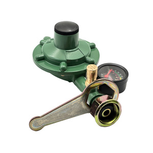 Vanne de réduction de pression GPL 0.6 avec manomètre et levier pour usage domestique - Product Image 4