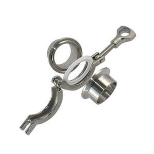 Abrazadera de acero inoxidable 304 de un solo pin resistente con tuerca de mariposa para virola TC <span class=keywords><strong>1</strong></span>,5" - Product Image 5