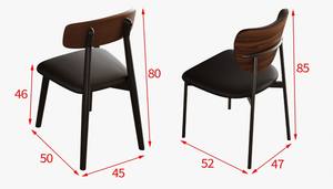 Plateau tournant en <span class=keywords><strong>bois</strong></span> massif Table à manger ronde Table à manger haut <span class=keywords><strong>de</strong></span> gamme en noyer-noir avec plateau tournant - Product Image 4